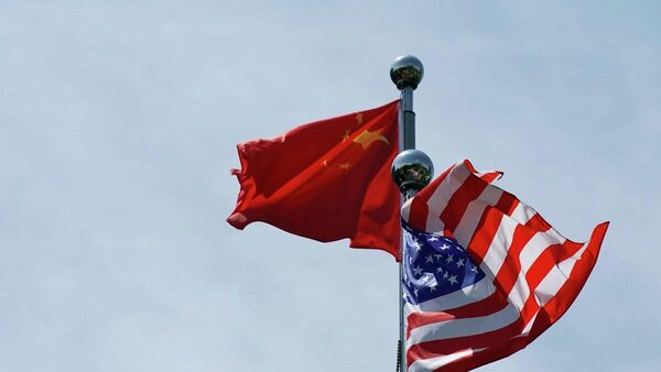 ABD - Çin bayrağı - Sputnik Türkiye