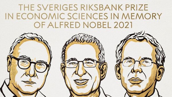 2021 Nobel Ekonomi Ödülü'nü David Card ile Joshua D. Angrist ve Guido W. Imbens kazandı. - Sputnik Türkiye