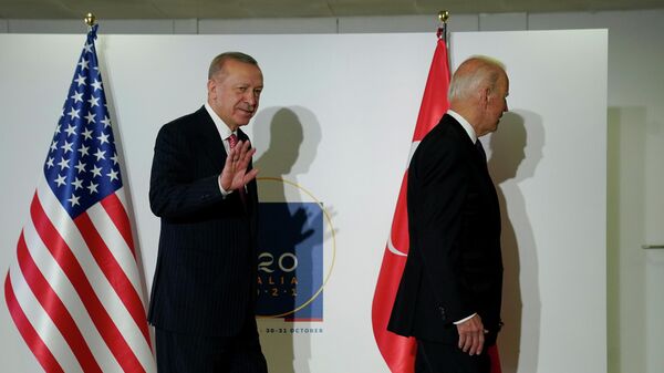Recep Tayyip Erdoğan- Joe Biden - Sputnik Türkiye
