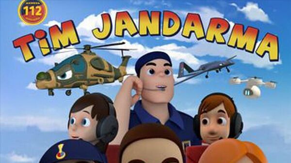Jandarma, çocuklar için özel çizgi film hazırladı - Sputnik Türkiye