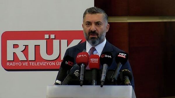 Radyo ve Televizyon Üst Kurulu Başkanı Ebubekir Şahin - Sputnik Türkiye