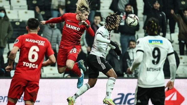 Spor Toto Süper Lig'in 21. haftasında Beşiktaş, Gaziantep FK'yı 1-0 mağlup etti.  - Sputnik Türkiye