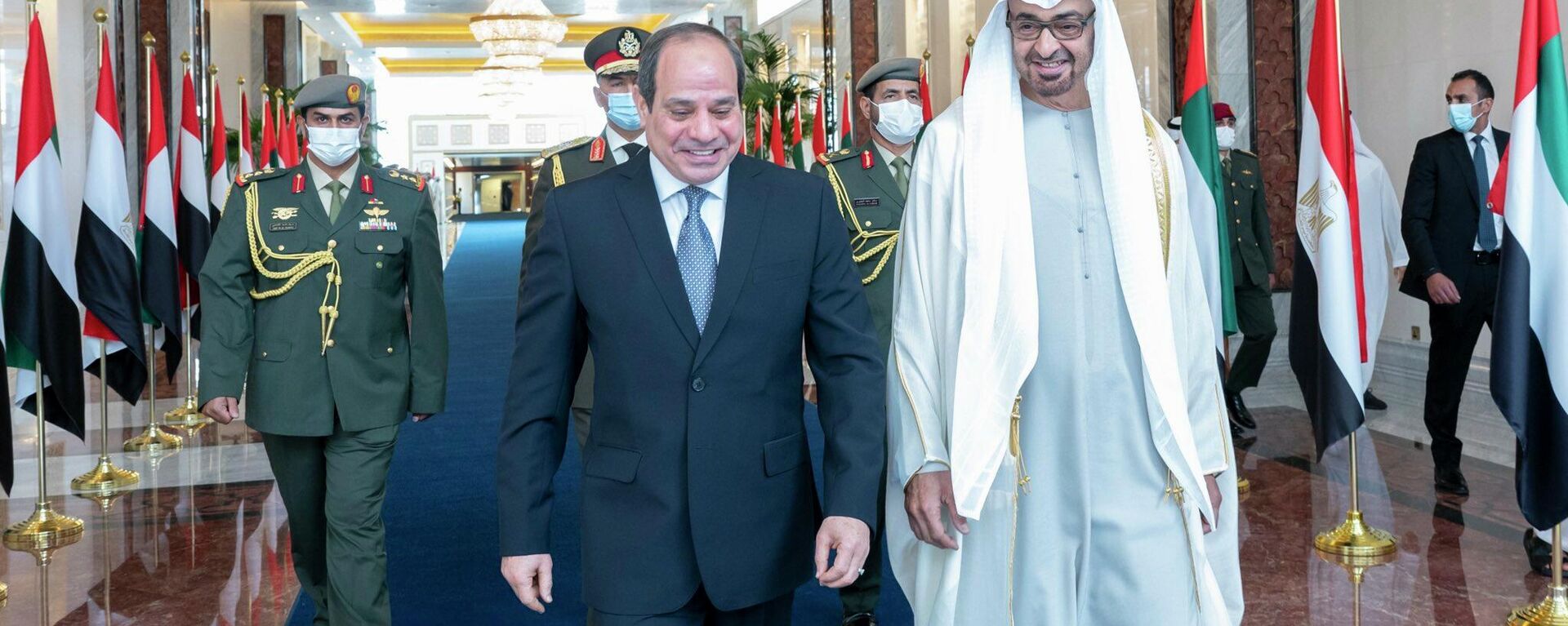 Mısır Cumhurbaşkanı Sisi, BAE Veliaht Prensi Bin Zayid, Dubai Emiri Bin Raşid ile Bahreyn Kralı Al Halife arasında gerçekleşen dörtlü zirvede bölgesel konular ile iş birliğini geliştirme yolları ele alındı - Sputnik Türkiye, 1920, 10.10.2023