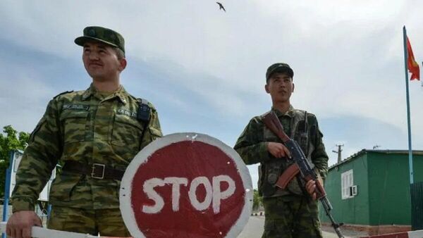 Kırgızistan sınır güçleri - Sputnik Türkiye
