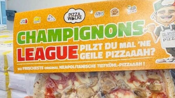 Pizza Wolke'nin Şampiyonlar Ligi menüsü - Sputnik Türkiye