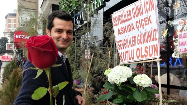 Elazığ, 'Askıda Çiçek' kampanyası - Sputnik Türkiye