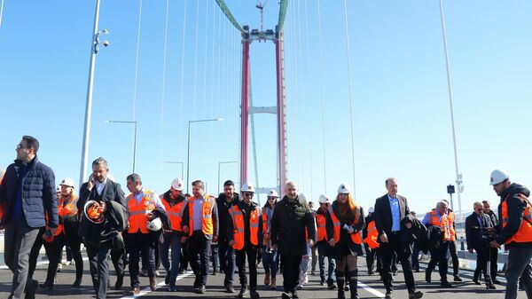 Adil Karaismailoğlu, Çanakkale Köprüsü - Sputnik Türkiye