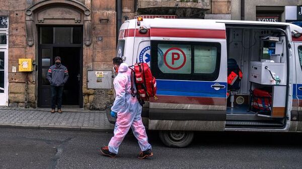 Avrupa, koronavirüs, ambulans - Sputnik Türkiye