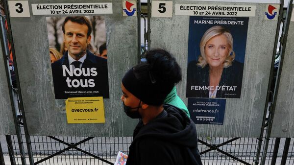 Fransa'da seçmenler, cumhurbaşkanlığı seçimi için sandık başında  - Sputnik Türkiye