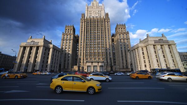 Rusya Federasyonu Dışişleri Bakanlığı'nın Moskova'daki binası. - Sputnik Türkiye