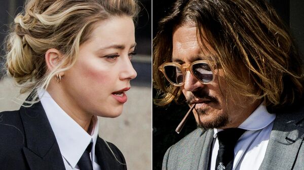 Amber Heard- Johnny Depp - Sputnik Türkiye