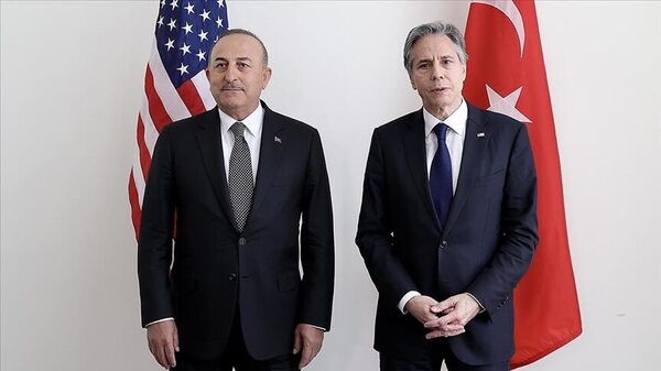 Dışişleri Bakanı Mevlüt Çavuşoğlu ve ABD Dışişleri Bakanı Antony Blinken - Sputnik Türkiye