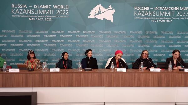 Modest Russia Platformu Başkanı ve İslami Moda ve Tasarım Konseyi (IFDC) Rusya Başkanı Dilyara Sadriyeva - Sputnik Türkiye