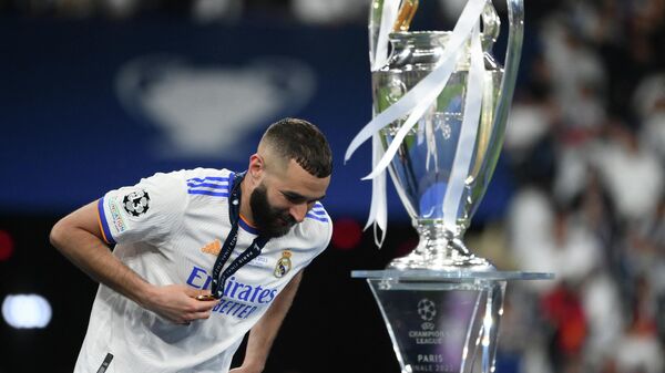 UEFA Şampiyonlar Ligi'nde sezonun en iyi oyuncusu Karim Benzema - Sputnik Türkiye