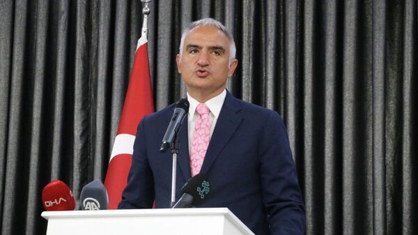 Kültür ve Turizm Bakanı Mehmet Nuri Ersoy, - Sputnik Türkiye