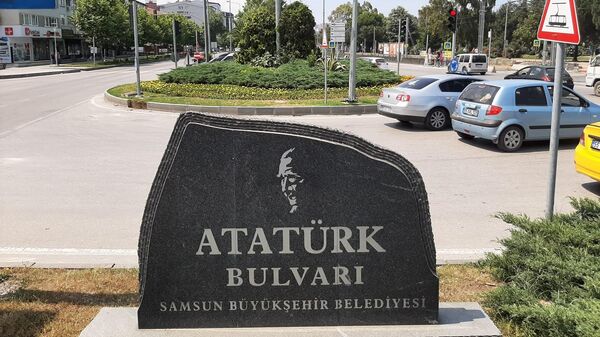  Samsun'da Atatürk Bulvarı - Sputnik Türkiye