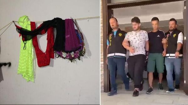 Erkeklere kadın iç çamaşırı giydirip videoya çeken gasp çetesi yakalandı
 - Sputnik Türkiye