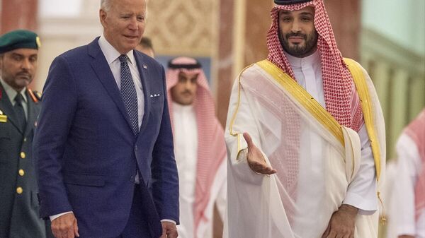 ABD Başkanı Joe Biden ve Suudi Arabistan Veliaht Prensi Muhammed bin Selman   - Sputnik Türkiye