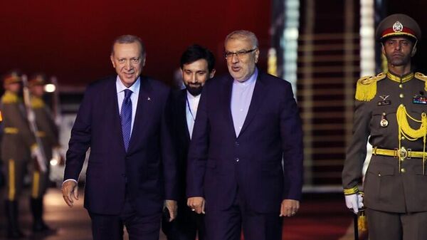 Cumhurbaşkanı Erdoğan İran’da  - Sputnik Türkiye