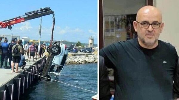 Şile'de otomobil denize uçtu: İş insanı öldü, oğlu kurtuldu - Sputnik Türkiye
