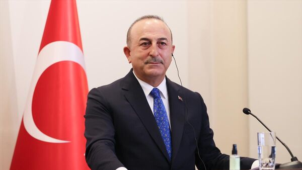 Dışişleri Bakanı Mevlüt Çavuşoğlu ve Almanya Dışişleri Bakanı Annalena Baerbock  - Sputnik Türkiye