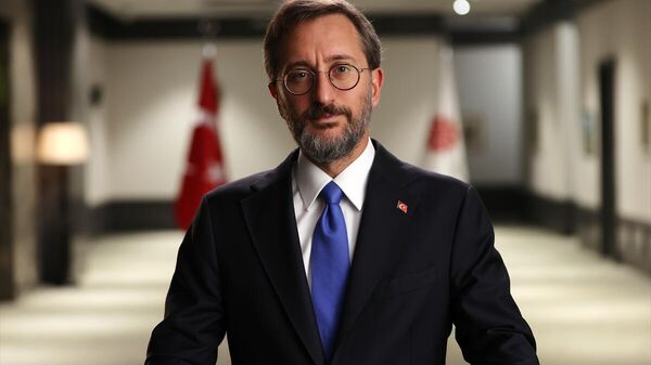 Cumhurbaşkanlığı İletişim Başkanı Fahrettin Altun, - Sputnik Türkiye
