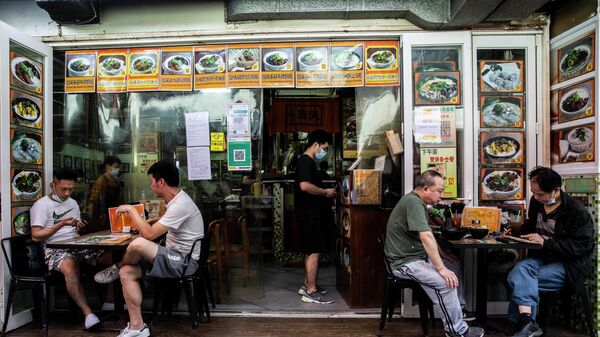 Hong Kong- Restoran - Sputnik Türkiye