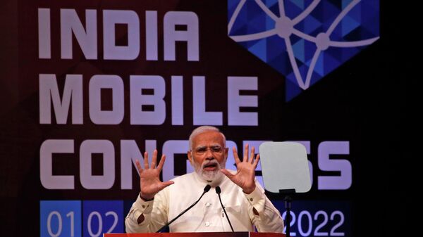 Hindistan Başbakanı Narendra Modi, ülkede 5G hücre iletişim altyapısının hizmete başladığını duyurdu. - Sputnik Türkiye