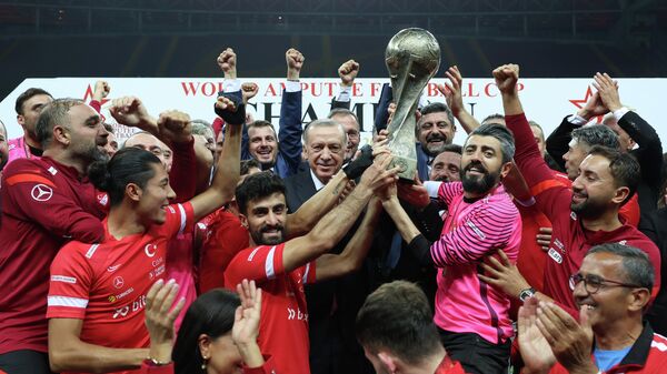 Türkiye Ampute Futbol Milli Takımı Dünya Şampiyonu oldu - Sputnik Türkiye