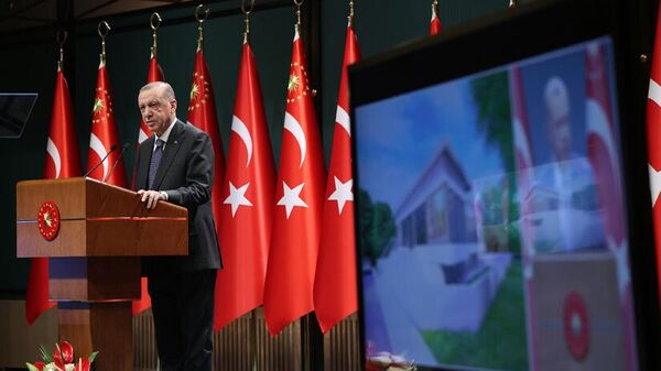 Cumhurbaşkanı Erdoğan Kabine Toplantısı - Sputnik Türkiye