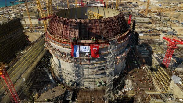 Akkuyu Nükleer Güç Santrali (NGS)  - Sputnik Türkiye