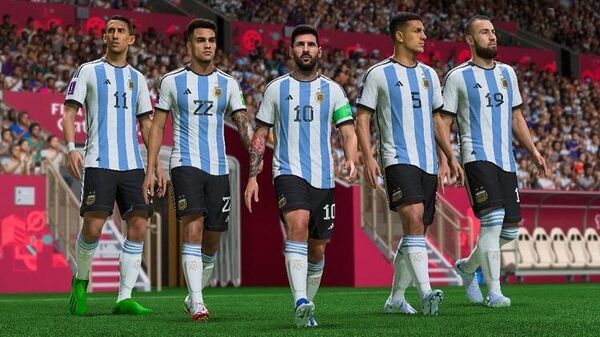 EA Sports yapımı FIFA 23 oyununun simülasyon sistemine göre, tartışmaların gölgesinde Katar'da düzenlenecek olan Dünya Kupası turnuvasını Arjantin kazanacak, gol kralı ise takımın yıldızı Lionel Messi olacak. - Sputnik Türkiye