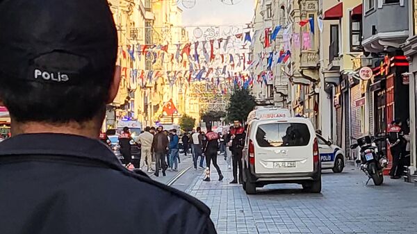 Taksim'de patlama  - Sputnik Türkiye