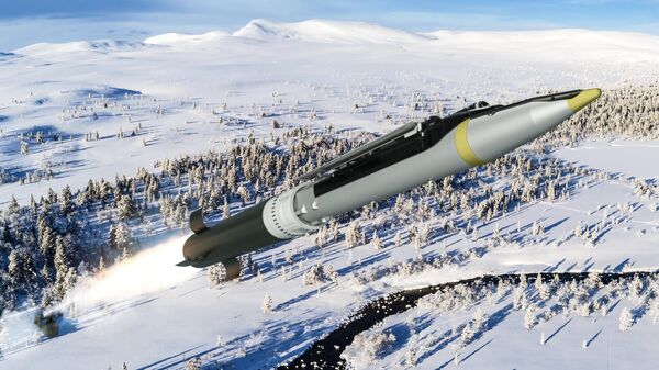 SAAB ile Boeing'in 150 km menzilli Karadan Fırlatılan Küçük Çaplı Bomba (GLSDB) isimli sistemi - Sputnik Türkiye