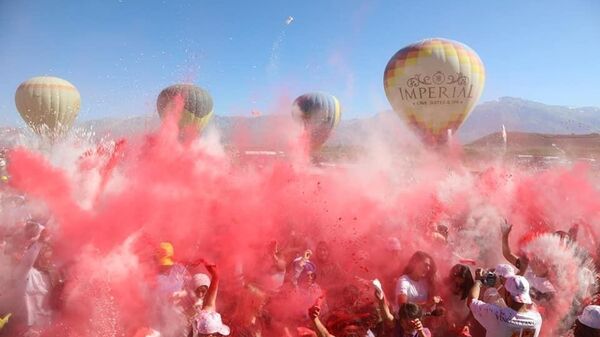 Kapadokya sıcak hava balonu etkinlik - Sputnik Türkiye