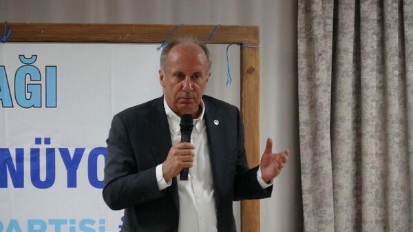 Memleket Partisi Genel Başkanı Muharrem İnce - Sputnik Türkiye