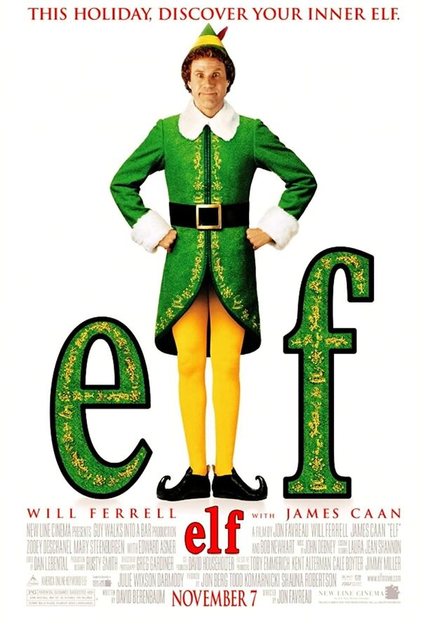 Elf (2003)Kuzey Kutbu'nda yaşayan ve bir elf olarak yetiştirilen Buddy, yaşı ilerledikçe boyu uzayınca aslında bir insan olduğunu anlamaya başlar. Gerçek babasını bulmak amacıyla New York'a giden Buddy, mutluluğu bulsa da insanların Noel'e karşı olan inançlarının çok zayıf olması nedeniyle hayal kırıklığına uğrar. Noel ruhunu hatırlatan film, bu nedenle Noel klasikleri arasında yer almayı hak ediyor. - Sputnik Türkiye