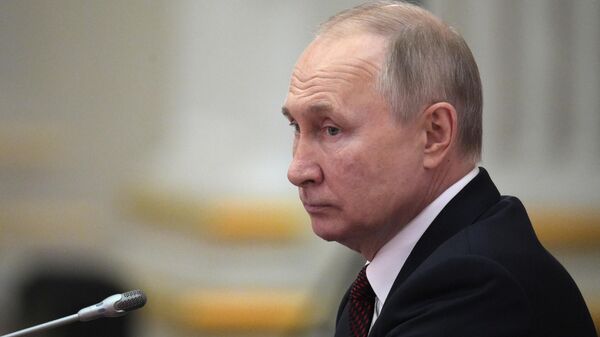 Президент РФ В. Путин принял участие в работе неформального саммита СНГ в Санкт-Петербурге - Sputnik Türkiye