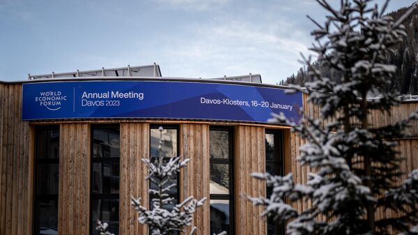 Dünya Ekonomik Forumu Davos'ta başladı - Sputnik Türkiye
