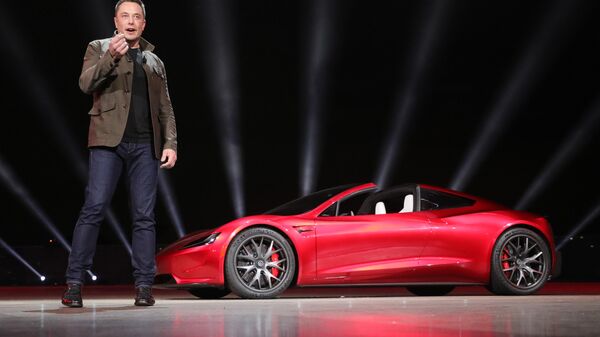 Elektrikli otomobil üreticisi Tesla'nın Üst Yöneticisi (CEO) Elon Musk - Sputnik Türkiye