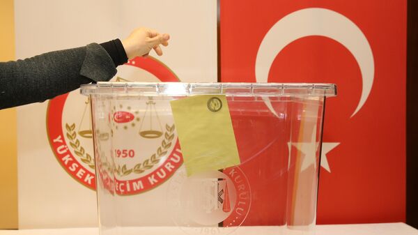 Yüksek Seçim Kurulu (YSK), seçim, oy, sandık - Sputnik Türkiye
