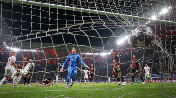 UEFA Şampiyonlar Ligi son 16 turu ilk maçlarında Manchester City deplasmanda Leipzig ile 1-1 berabere kalırken, Inter ise sahasında Porto'yu 1-0 mağlup etti. - Sputnik Türkiye