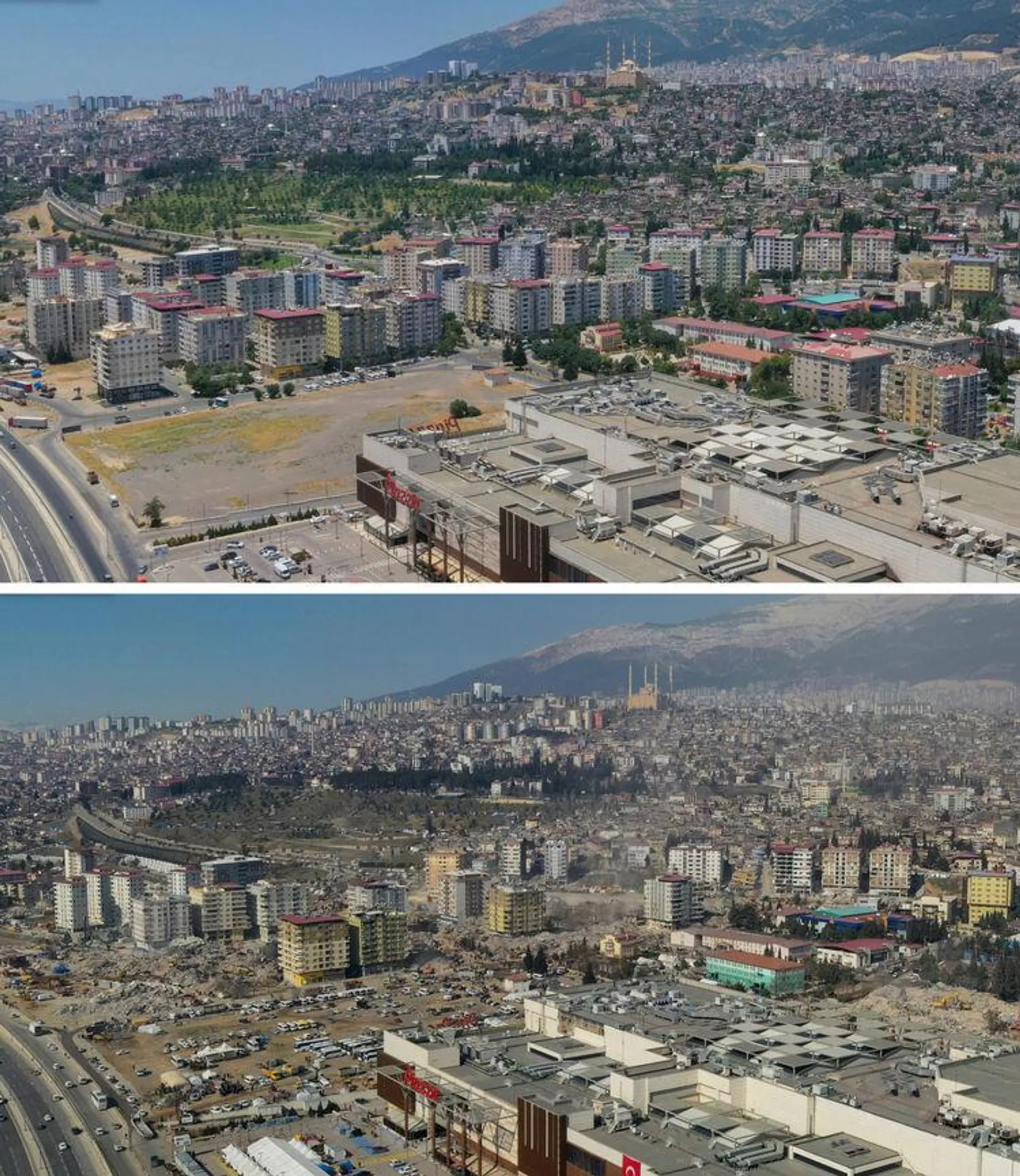 Kurtcephe, 360 derece fotoğrafların şehir ve kültür tarihi için önemine değinerek, Kahramanmaraş'ta çektikleri fotoğrafların bunun acı bir göstergesi olduğunu söyledi. - Sputnik Türkiye, 1920, 01.03.2023