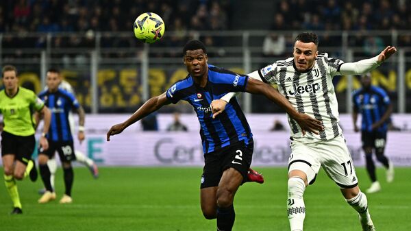 İtalya Birinci Futbol Ligi'nin (Serie A) 27. haftasında Juventus, deplasmanda Inter'i 1-0 yendi. - Sputnik Türkiye