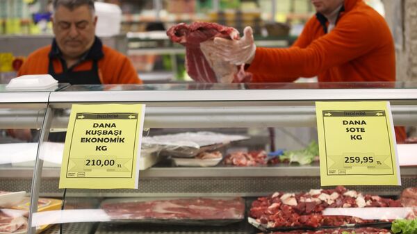 Fiyatları sabitlenen et ürünlerinin satışına başlandı - Sputnik Türkiye
