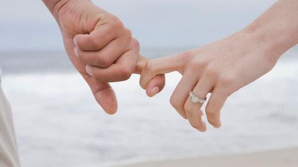 aşk, çift, sevgililer günü, romantik, evlilik teklifi - Sputnik Türkiye