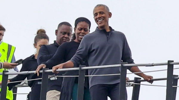 Obama çiftinin Sidney Liman Köprüsü'ne tırmanışına soruşturma
 - Sputnik Türkiye