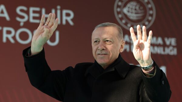 Cumhurbaşkanı Recep Tayyip Erdoğan, - Sputnik Türkiye