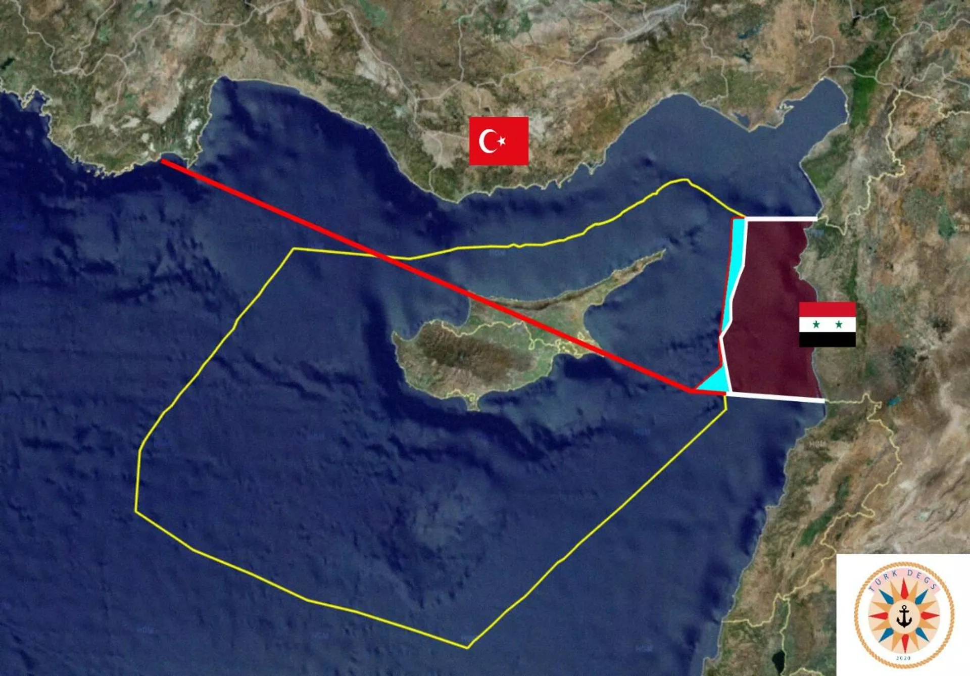 Türkiye ve Suriye'nin deniz yetki alanları anlaşması örneği - Sputnik Türkiye, 1920, 24.04.2023