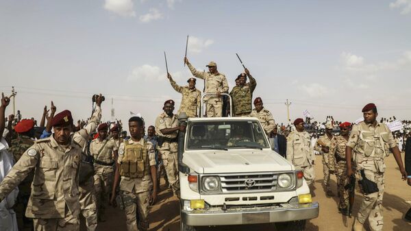 Sudan'da Muhammed Hamdan Dagalo liderliğindeki Hızlı Destek Kuvvetleri (HDK)  - Sputnik Türkiye